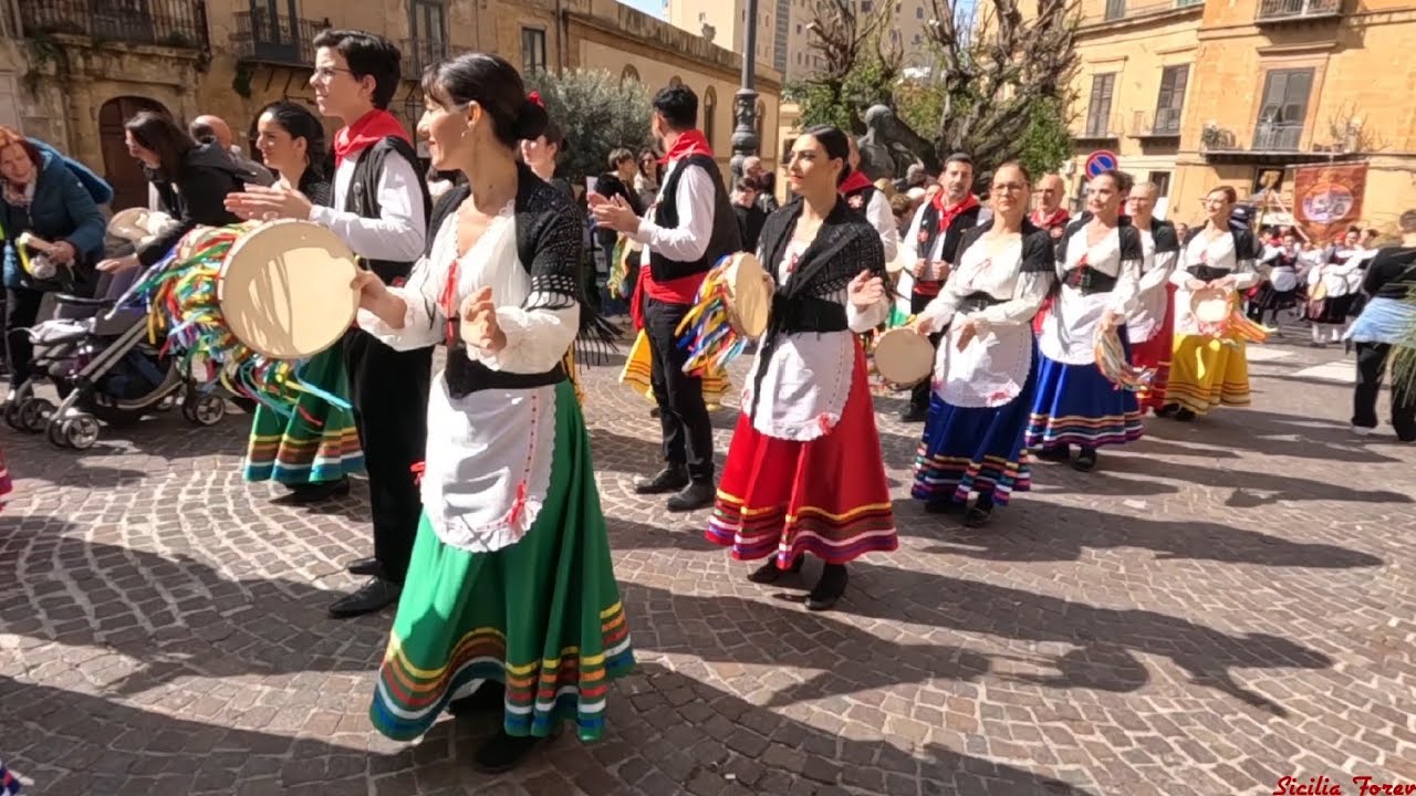 77 esima edizione del Mandorlo in Fiore ad Agrigento il meglio dei gruppi Regionali 💯💯💯
