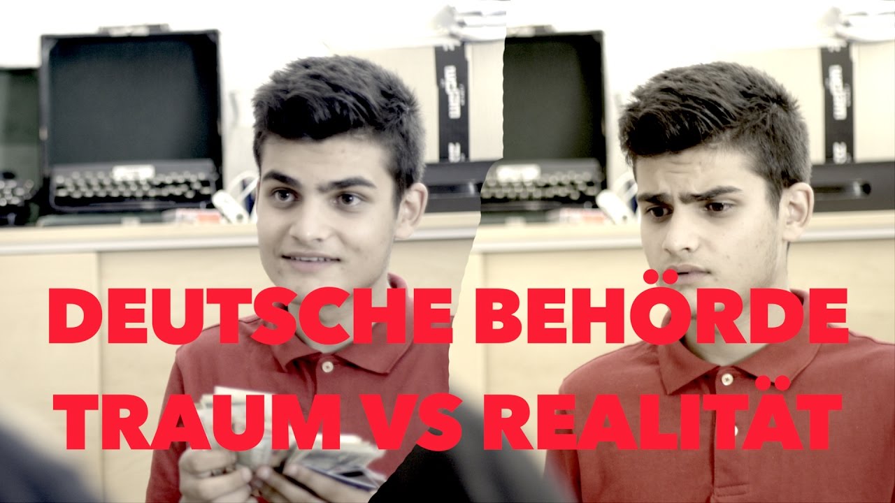 Deutsche Beh&ouml;rde : Wie manche denken VS Realit&auml;t - دائرة المانية : كيف بفكر البعض و كيف بالحقيقة