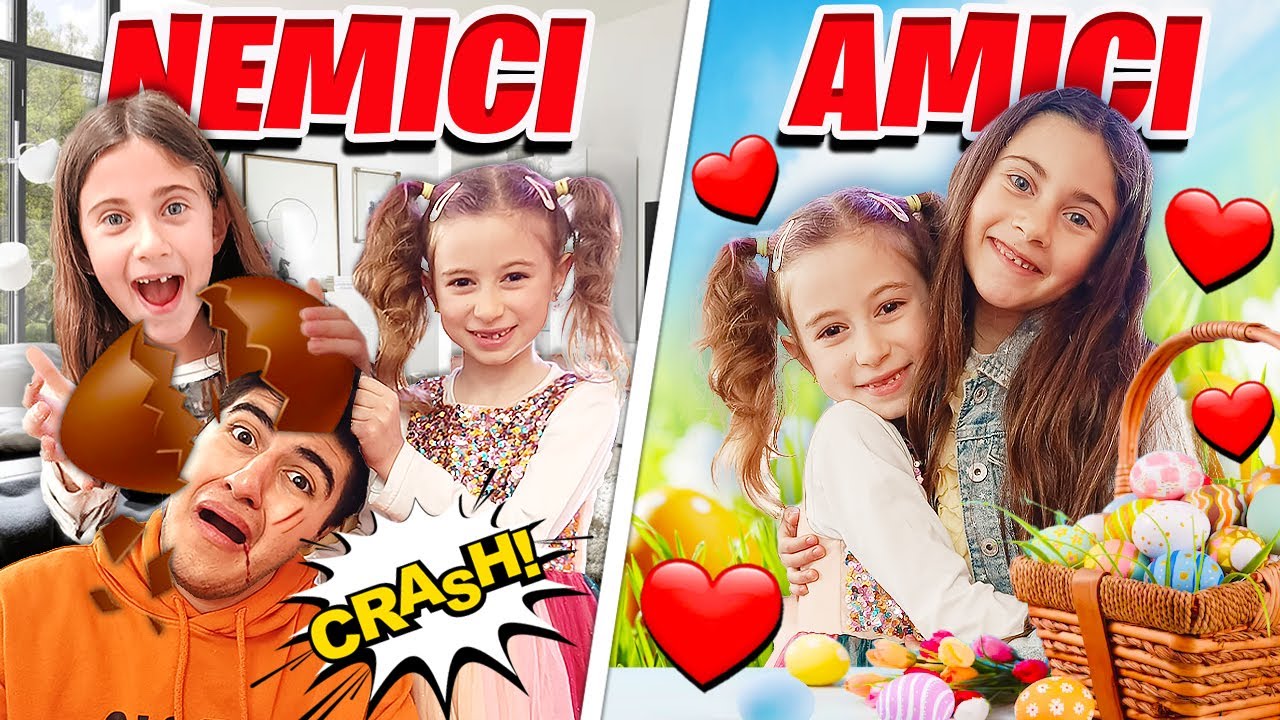 AMICI VS NEMICI A PASQUA CON SALVO E GIORGIA!