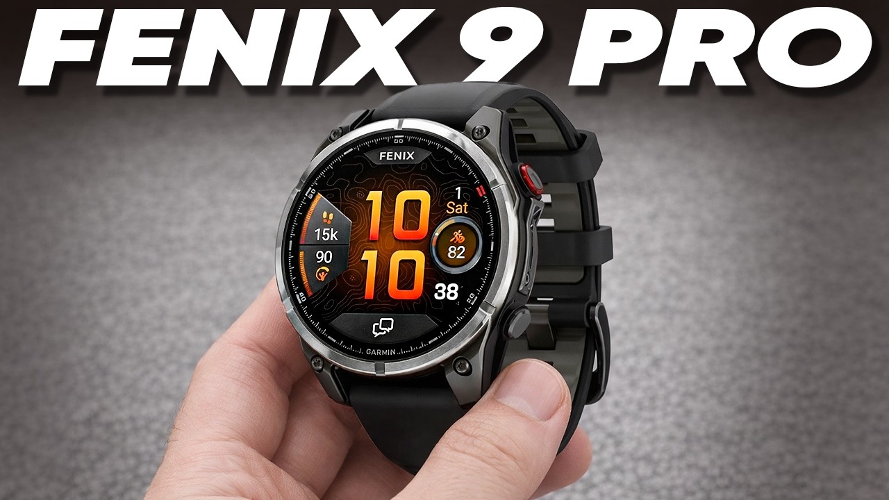 Официальные характеристики, цена и дата выхода Garmin Fenix ​​9 Pro подтверждены!