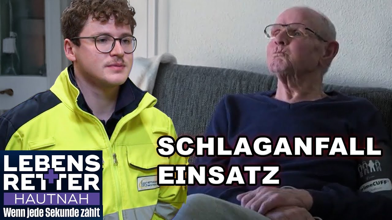M&uuml;nchen: Sprachverlust und L&auml;hmung &ndash; Schlaganfall-Notfall | Lebensretter hautnah | SAT.1