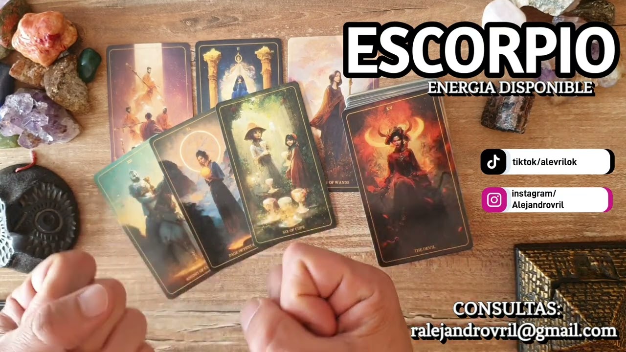 🔴Escorpio EL PASADO SENTIMENTAL VUELVE! LA QUIMICA Y LA ATRACCION ENTRE USTEDES NO PUEDE NEGARSE