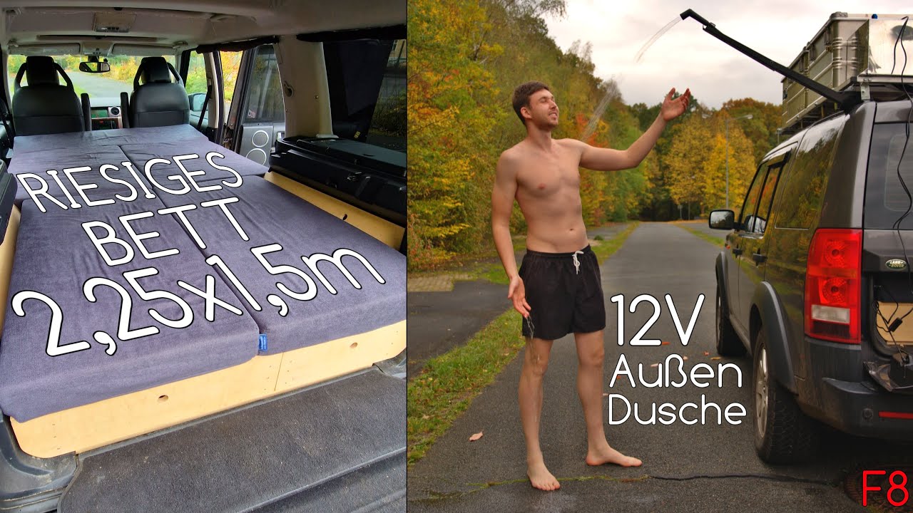 ENDLICH kann ich draußen duschen😜 | 4x4 Camper Umbau