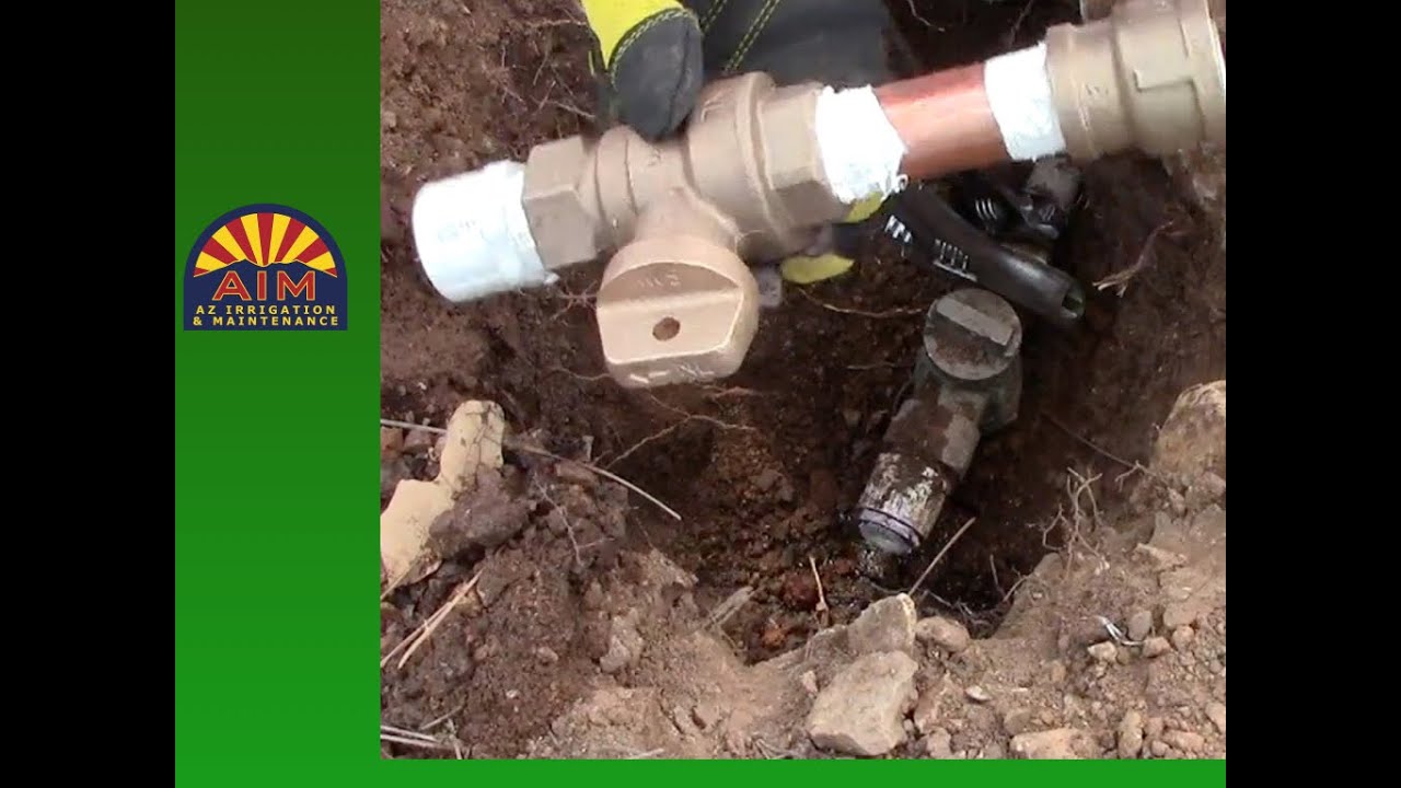 Stop and waste valve replacement