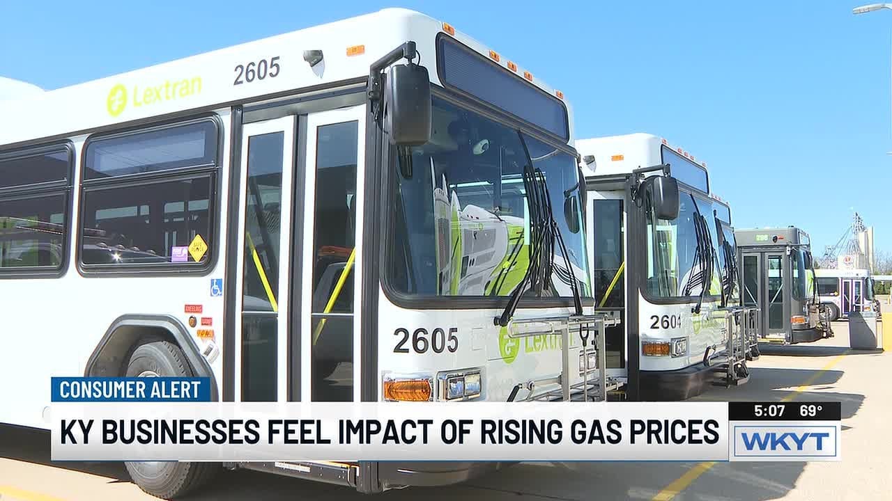 Rising gas prices ripple through Lexington businesses and nonprofits pt. 1