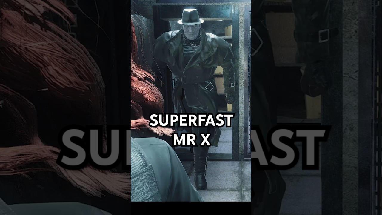 Супербыстрый Мистер Икс в Resident Evil 2 Remake