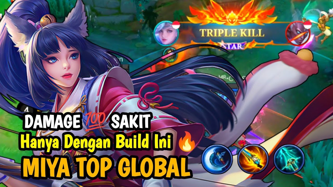 SET BUILD MIYA PALING SAKIT 2026 TERBARU ~ BUILD MIYA TERSAKIT 2026 MOBILE LEGENDS