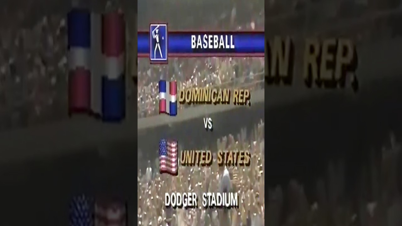 1984 Olympics - USA vs Dominican Republic