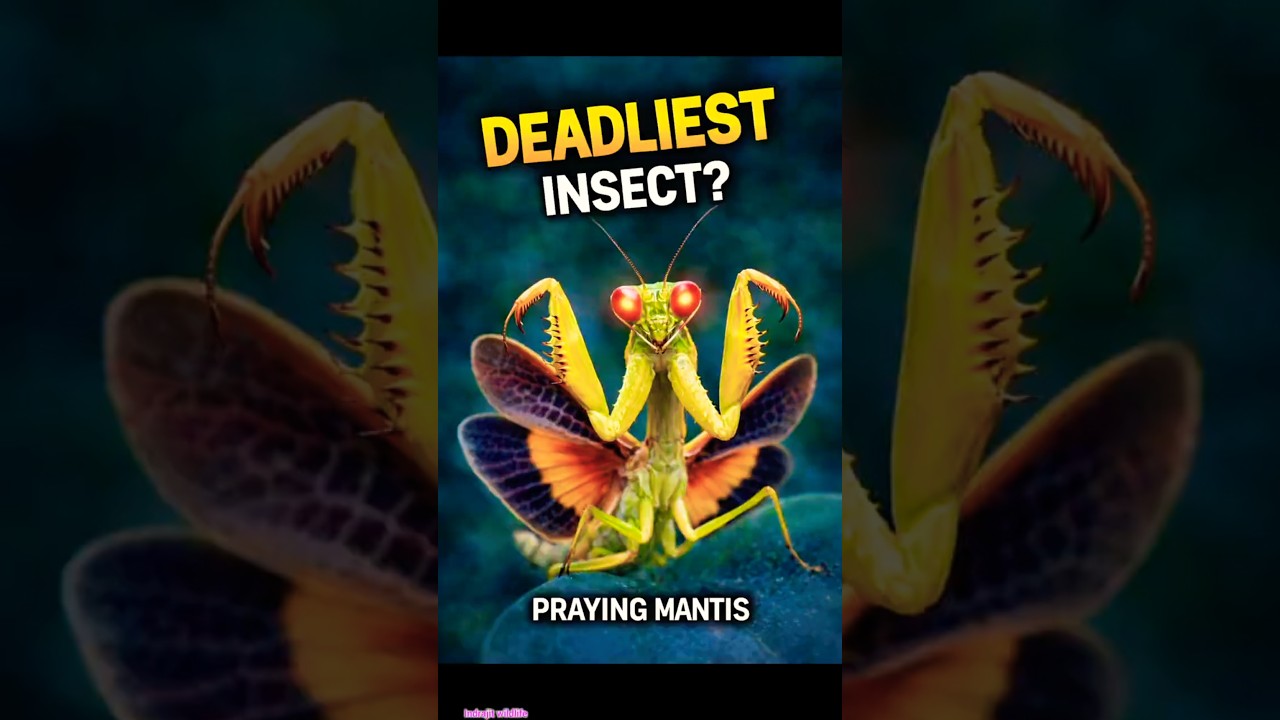 This Insect Looks Calm But It's a Killing Machine 😱