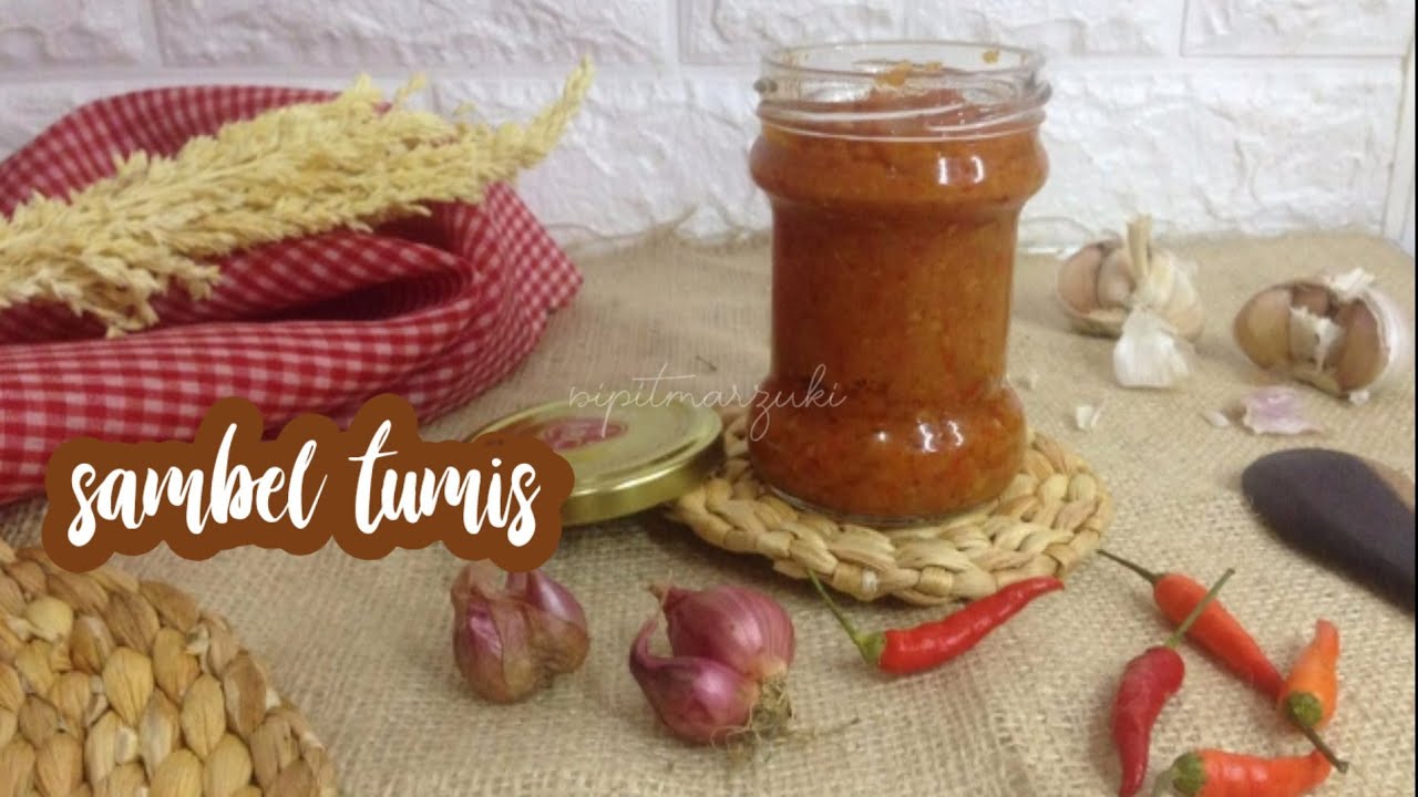 SAMBEL TUMIS TAHAN LAMA, CUKUP 3 BAHAN