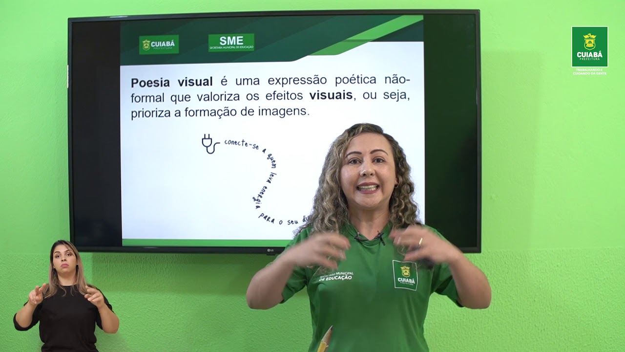 5º Ano - Língua Portuguesa - Poema Visual. Aula 1 (Hab. 08 a 12/06)