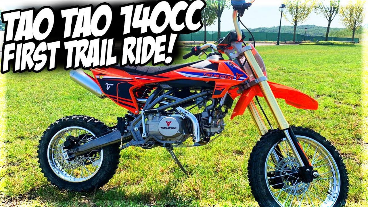 TAO TAO 140cc First Trail Ride With Apollo 007