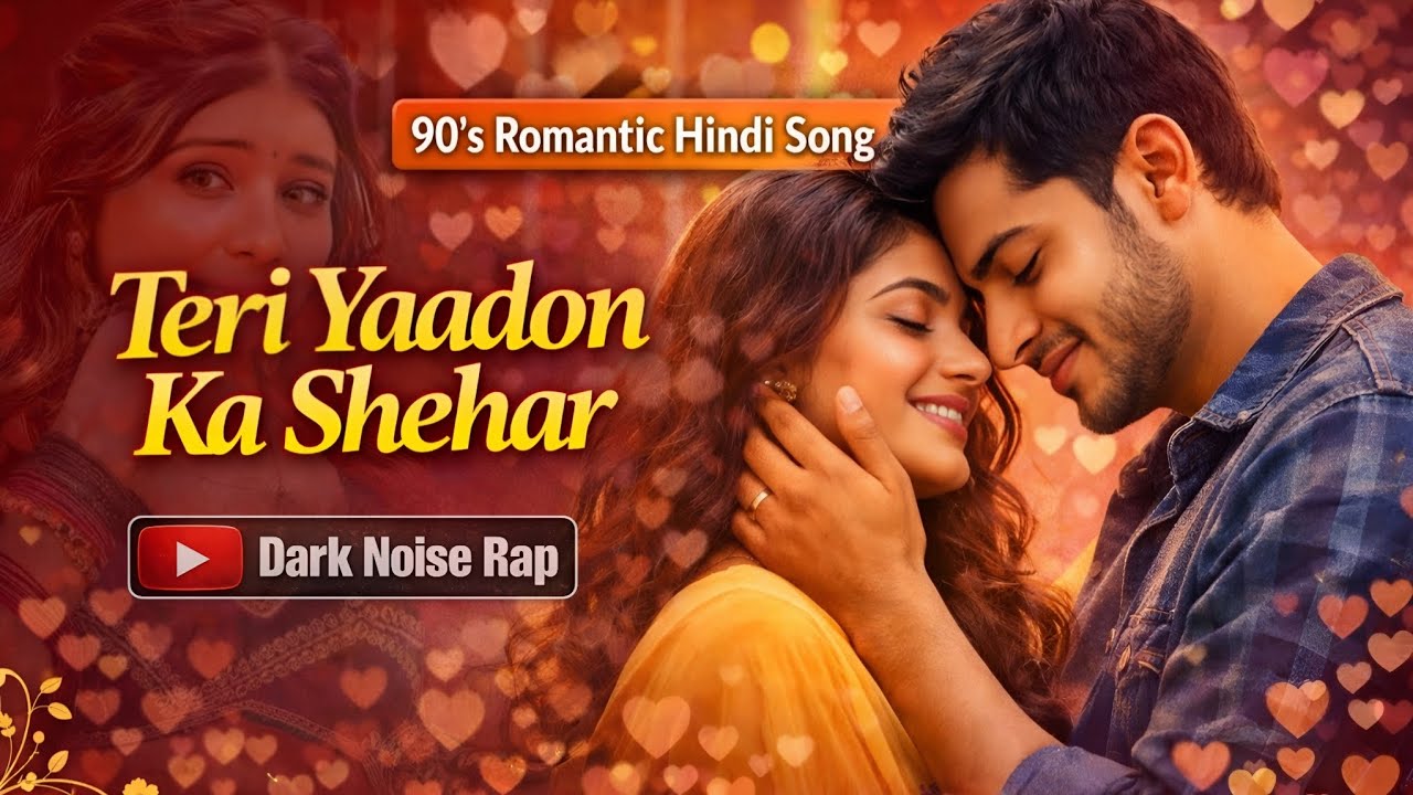 Teri Yaadon Ka Shehar ❤️ | 90’s Romantic Love Song | Heart Touching Lyrics | Hindi Melody #song