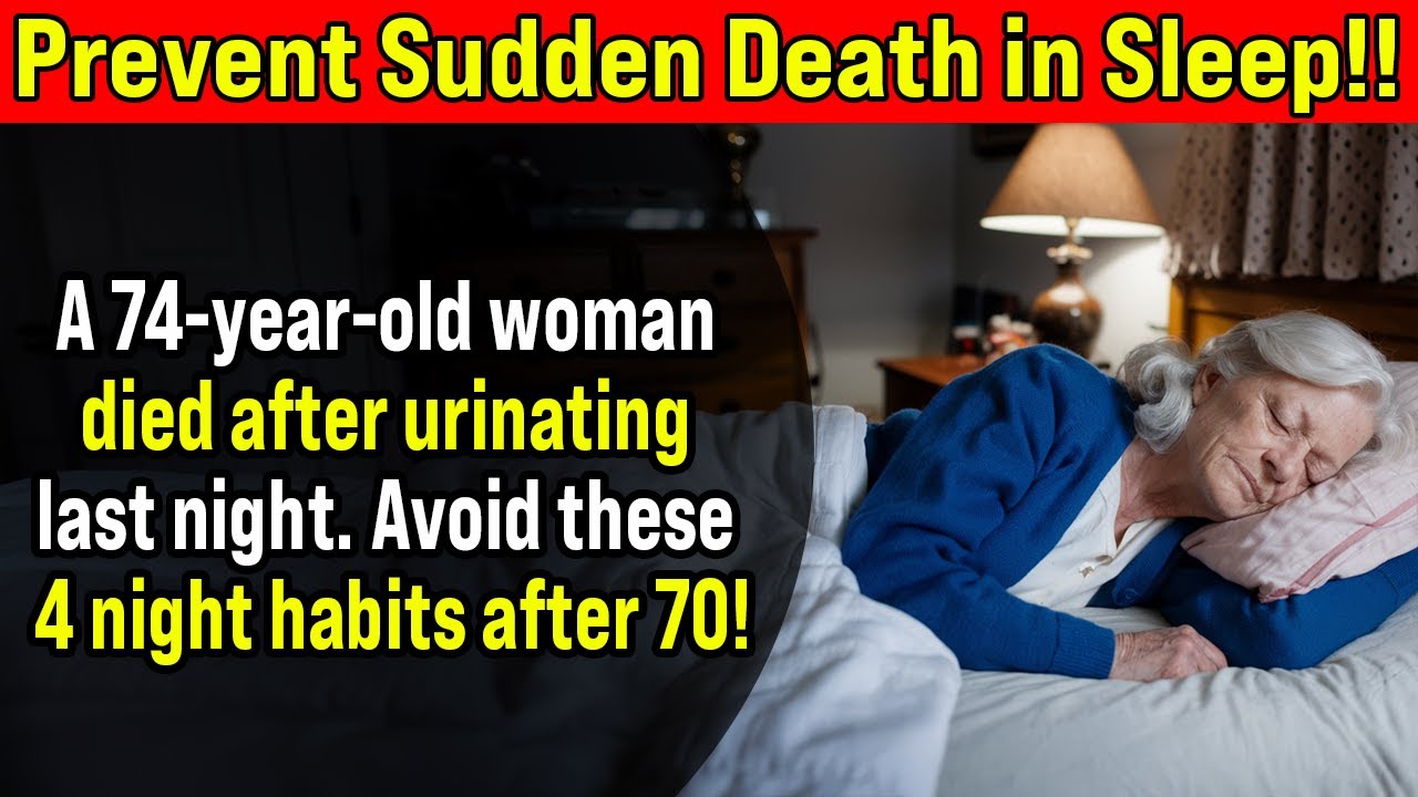 Dangerous Night Habits Seniors Must Avoid After 70 to Prevent Sudden Death in Sleep [Elderly Health]
