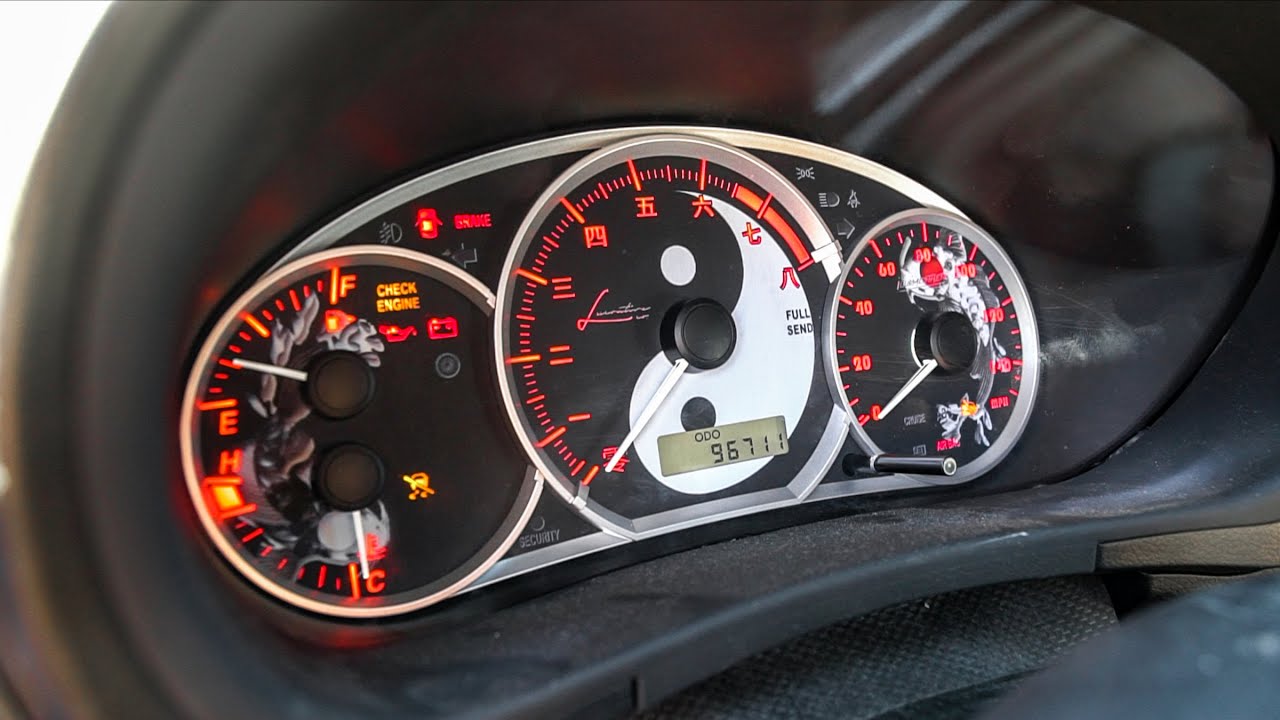 The Most Unique Car Mod! (Custom Cluster)