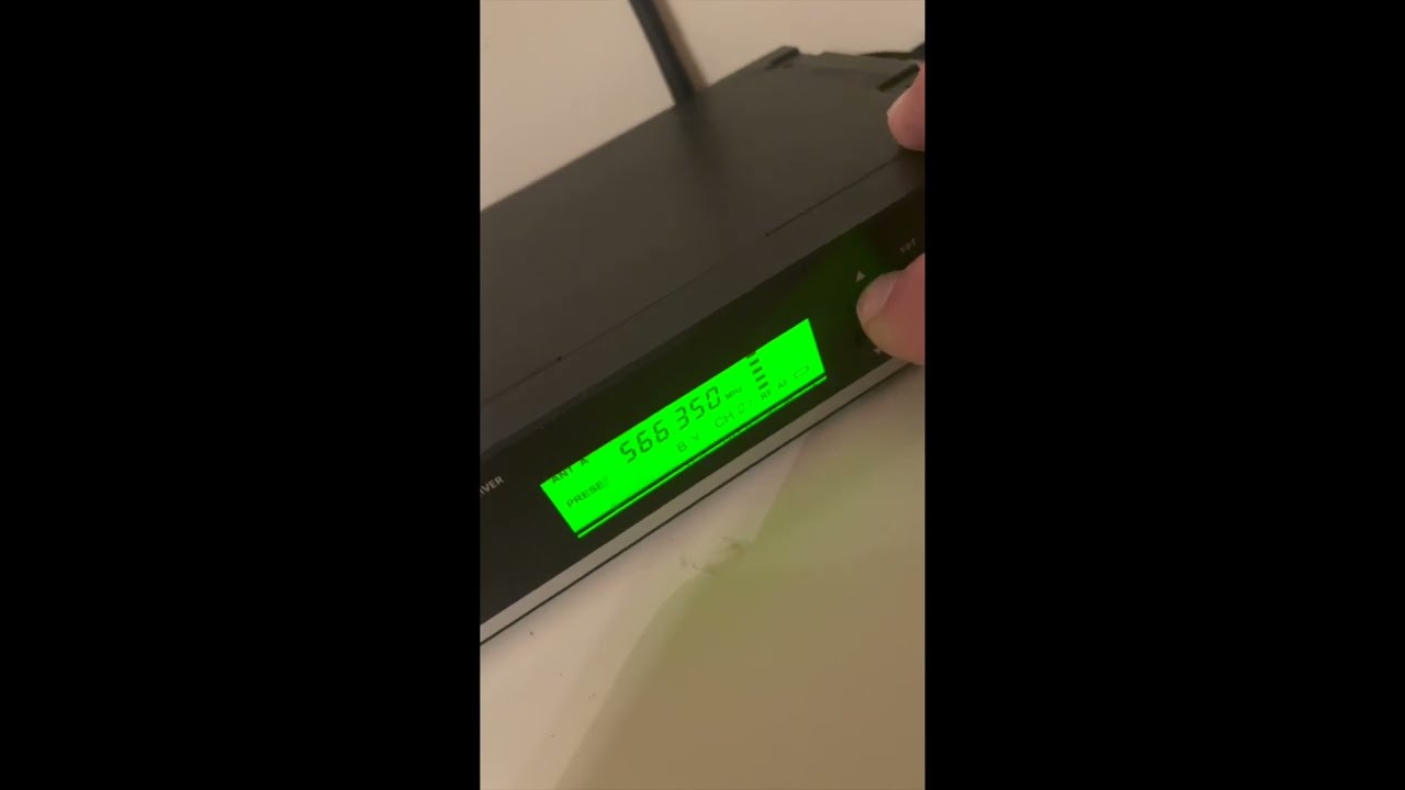 Wireless Mic System, Scan, Sync, RF, AF Tutorial