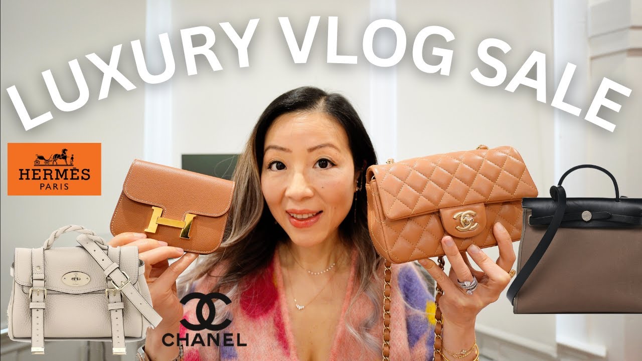 LUXURY VLOG SALE | Selling my Hermes, Chanel, Mulberry, Saint Laurent Bags w price