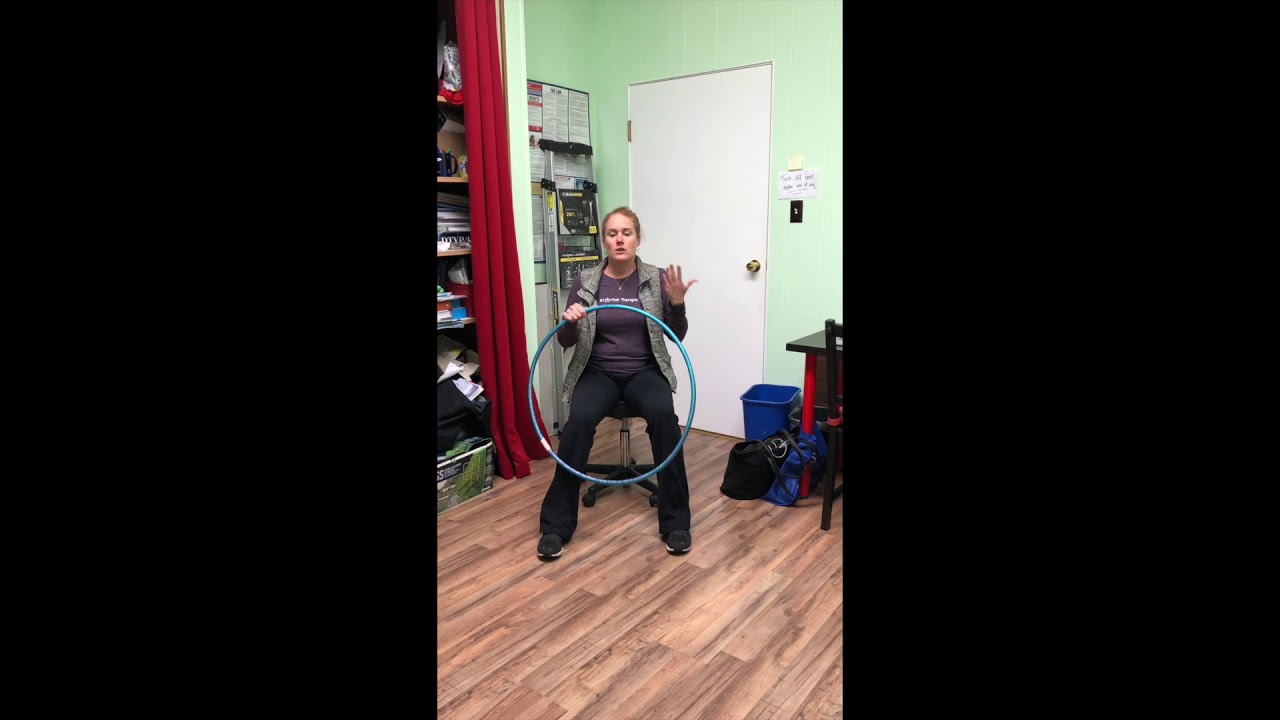Walking with a Hula Hoop