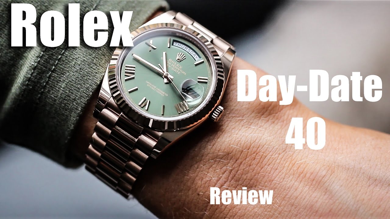 Обзор часов Rolex Day-Date 40 Rose Gold