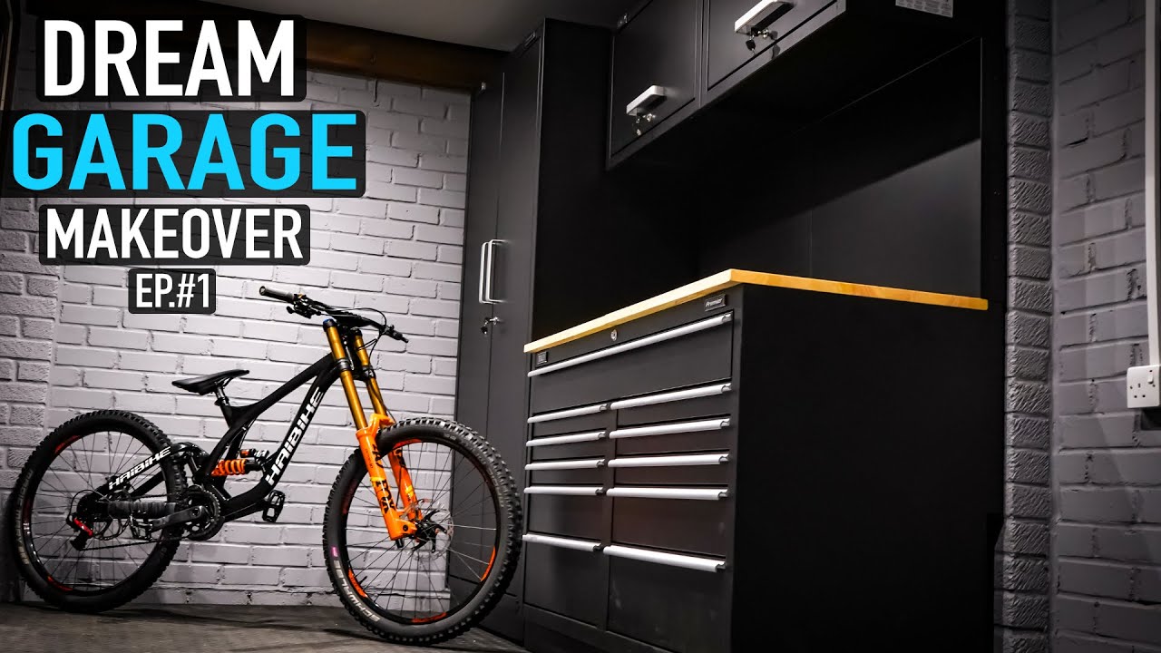 BUILDING MY DREAM GARAGE EP.#1// BIKE CAVE LOCKDOWN PROJECT