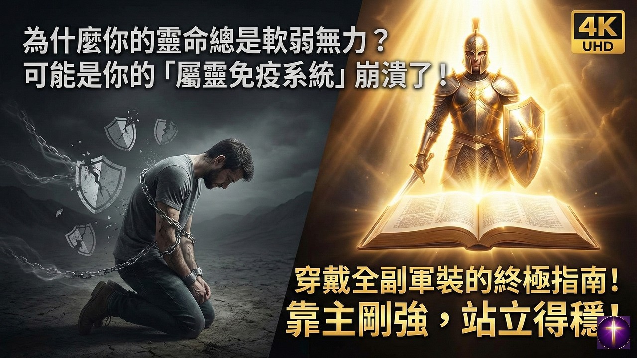 為什麼你的靈命總是軟弱無力？可能是你的「屬靈免疫系統」崩潰了！穿戴全副軍裝的終極指南。