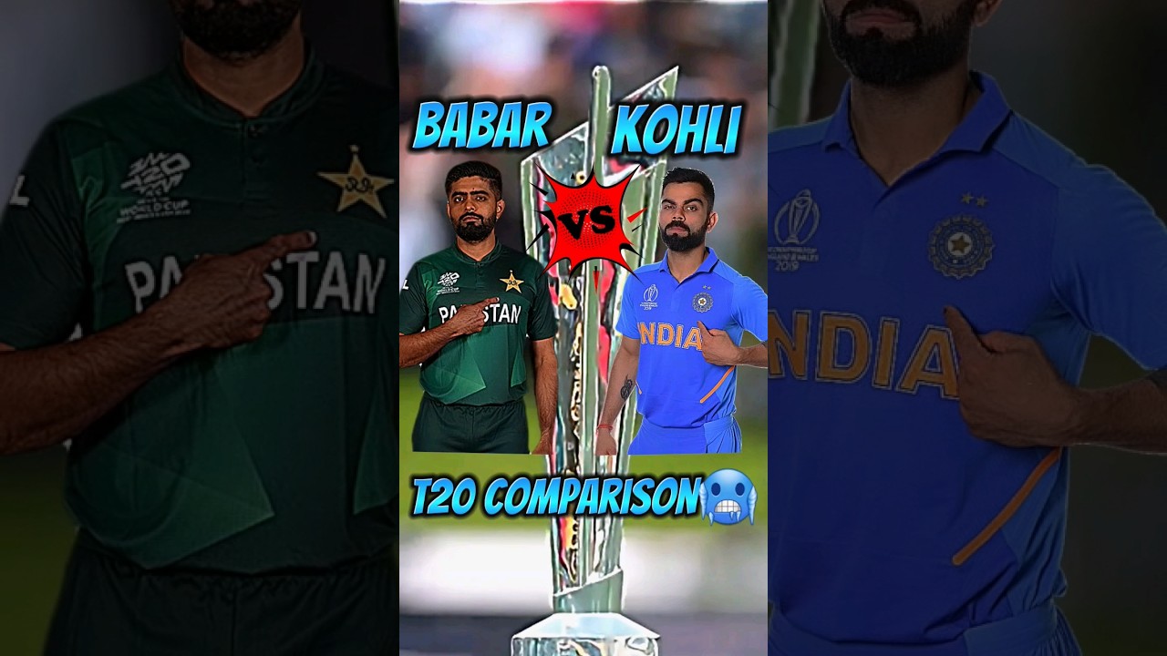 Babar azam vs Virat kohli ODI Stats Comparison🥶🥶 #cricket #viratkohli #babarazam