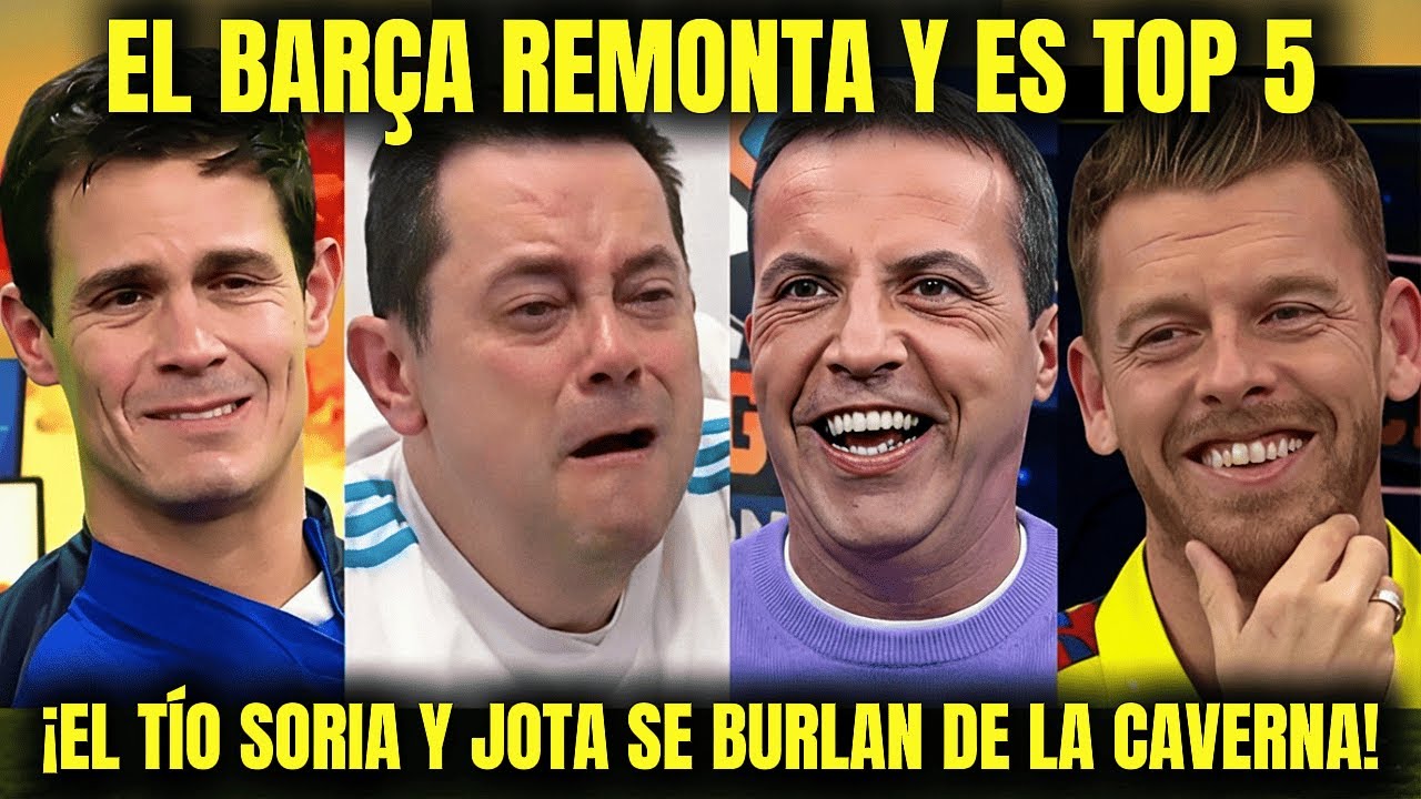 💥 ¡EL BARÇA REMONTA Y GOLEA AL COPENHAGUE!  El Tío Soria y Jota Jordi HUMILLAN al Chiringuito