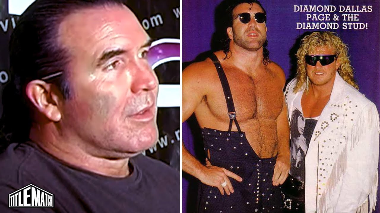 Скотт Холл — трюк Даймонд Стадда в WCW и DDP