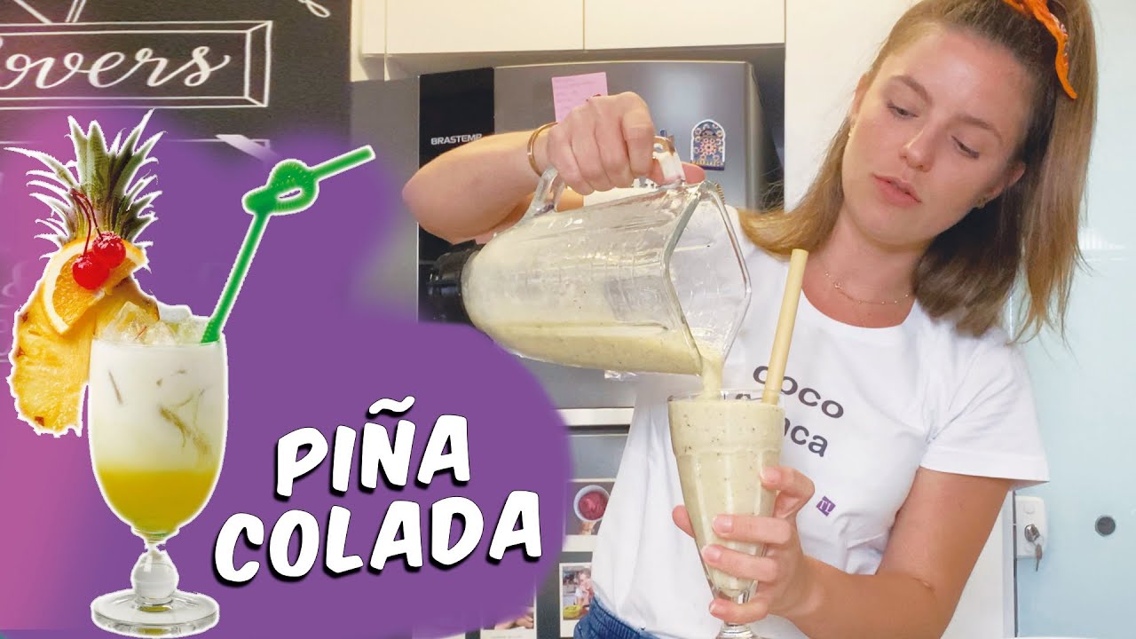 SMOOTHIE DE ABACAXI COM COCO | PINA COLADA