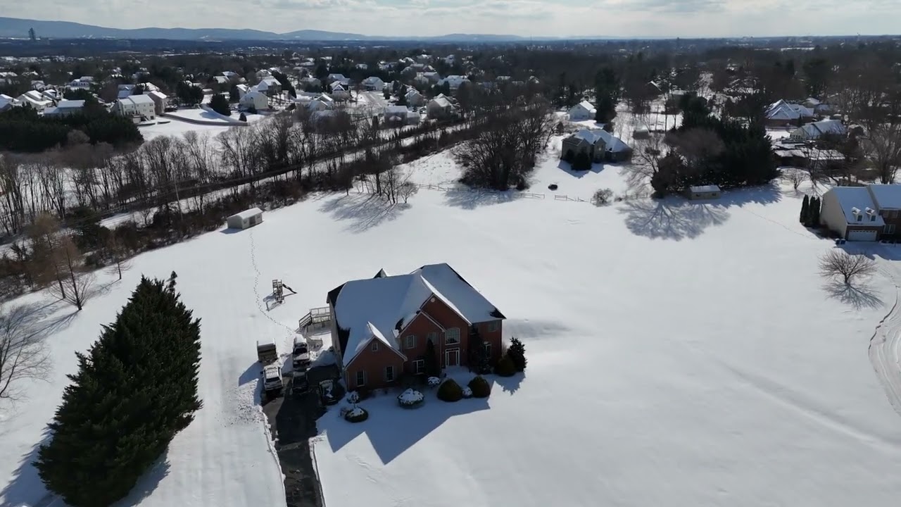 Drone Video After the Snow Jan 2026 Part 1