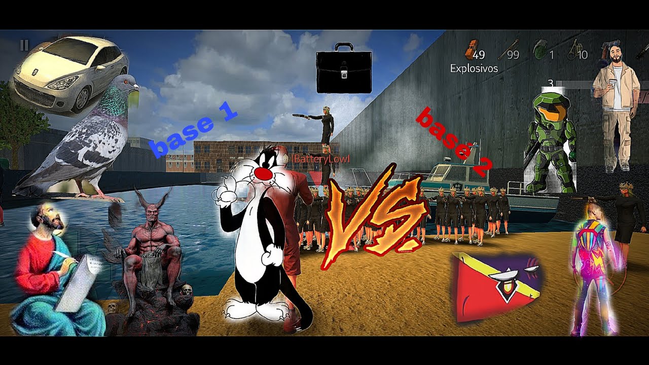 Los GT vs los kaguaGT apor el botiquín RTS 10-6 perdón por la miniatura XD (base 1 ) (base 2 )
