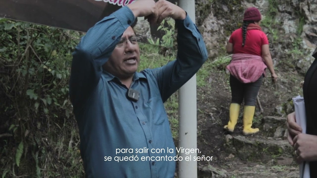 El secreto revelado: Virgen de Agua Santa se aparece en una cascada