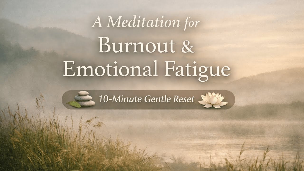 A Meditation for Burnout and Emotional Fatigue | 10-Minute Gentle Reset
