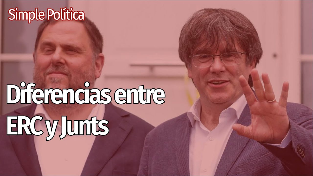 Similitudes y diferencias entre ERC y Junts | Simple Pol&iacute;tica
