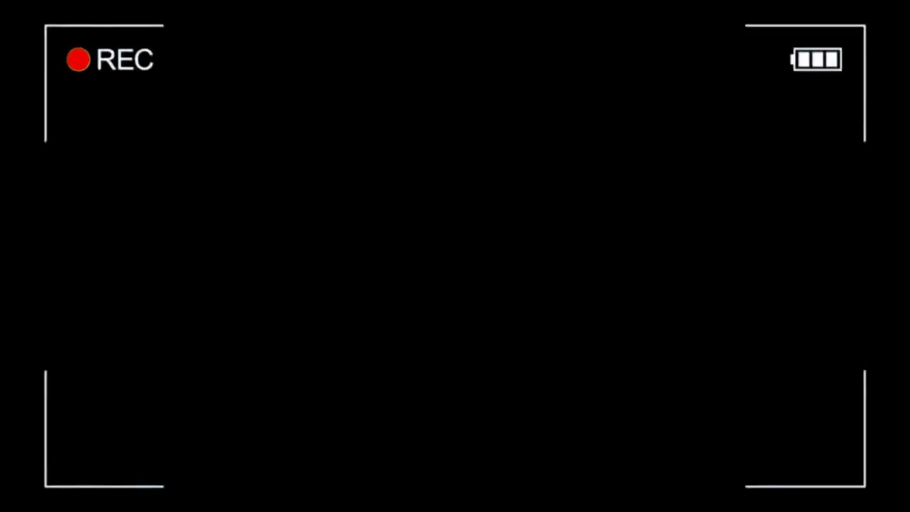 Camera Recording Black Screen