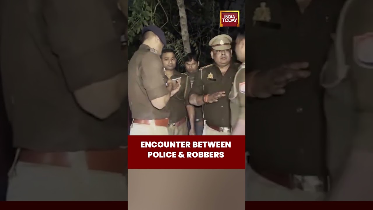 Encounter between police and robbers | East Lucknow DCP Shashank Singh Speaks | #shorts