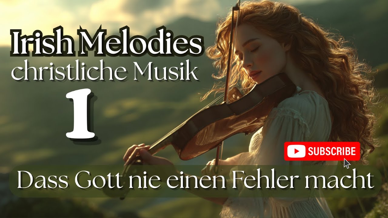 Dass Gott nie einen Fehler macht – Christliches Lied, Anbetung | Trost, Hoffnung Irish Melody