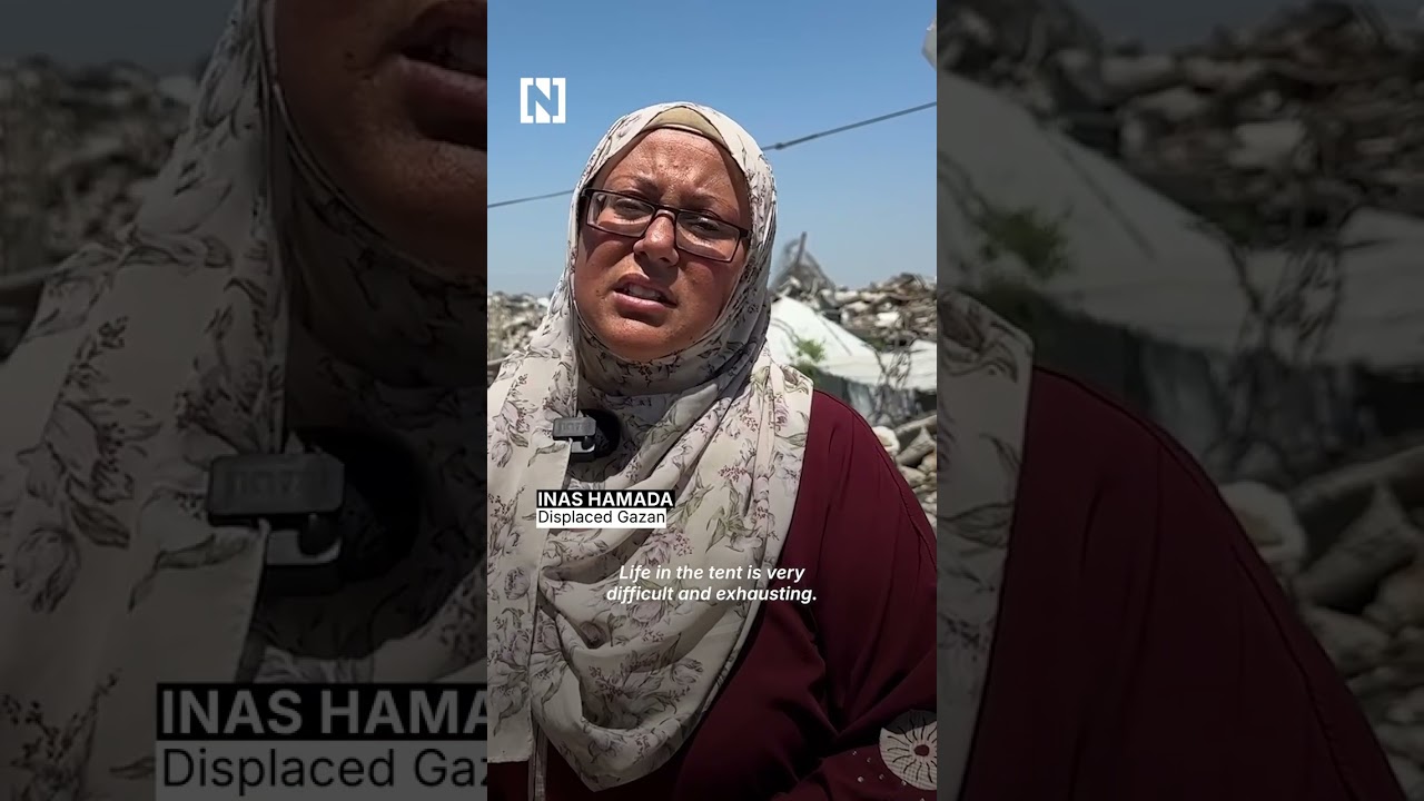 Heat and sewage worsen Gaza camp conditions