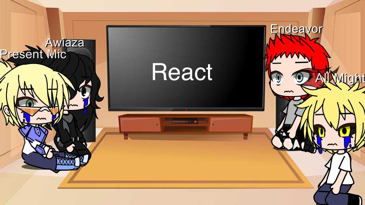 Pro Heroes React To Eyes Blue Like The Titanic