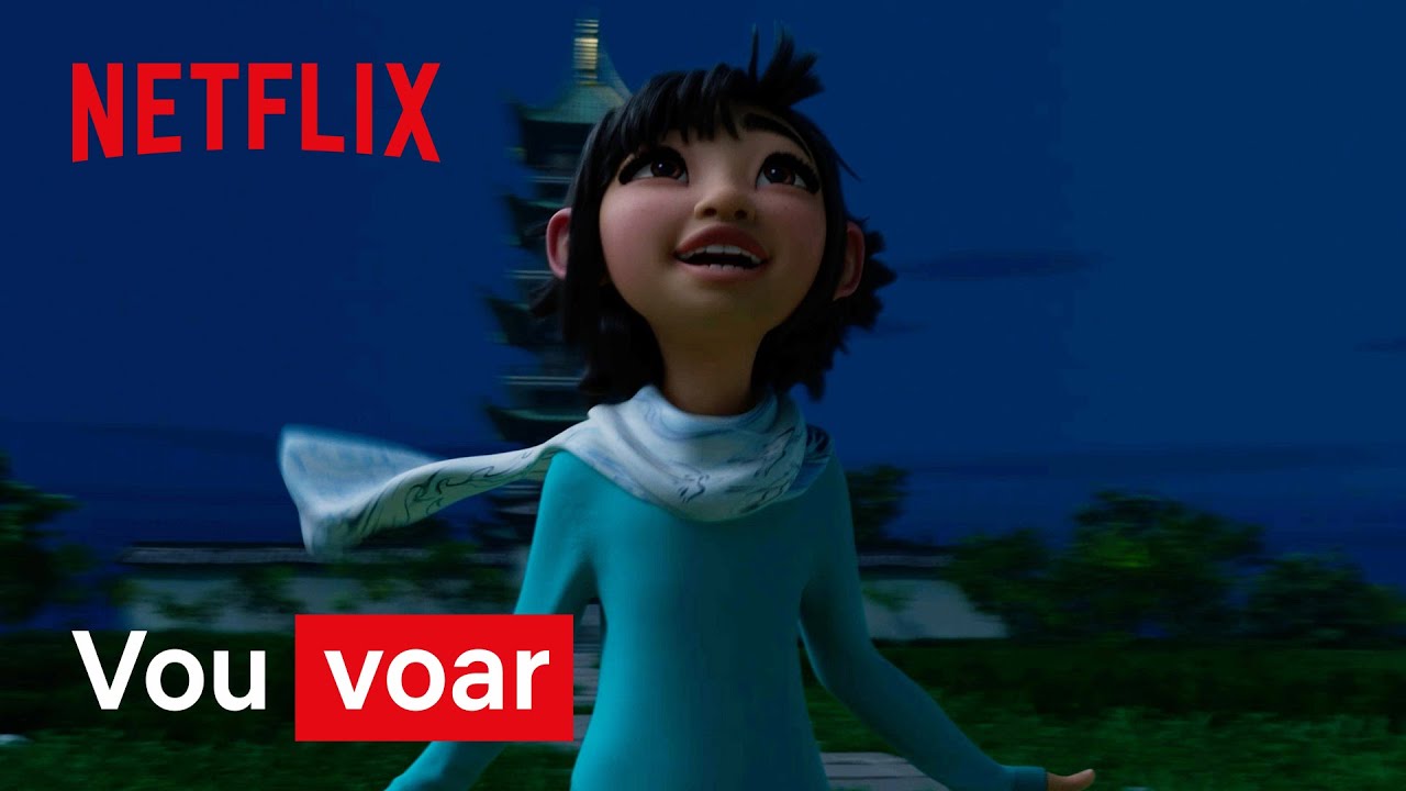 Vou Voar | Clipe A Caminho da Lua | Netflix Brasil