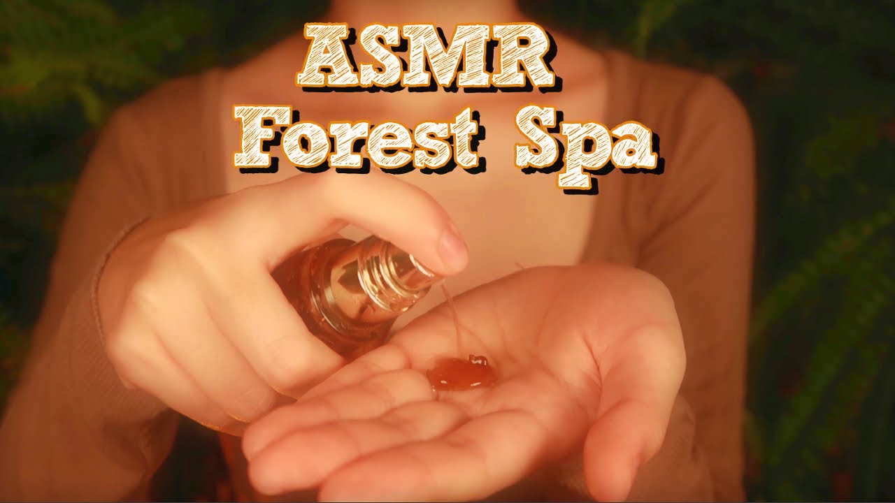 ASMR | ForestCore Girl Spa 🌱 (Skincare & Hair Brushing + Soft Whispers) {layered sounds}