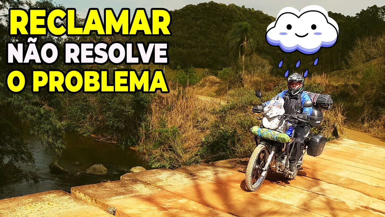 ACAMPAMENTO DE MOTO NA CHUVA EM ANITÁPOLIS -SC