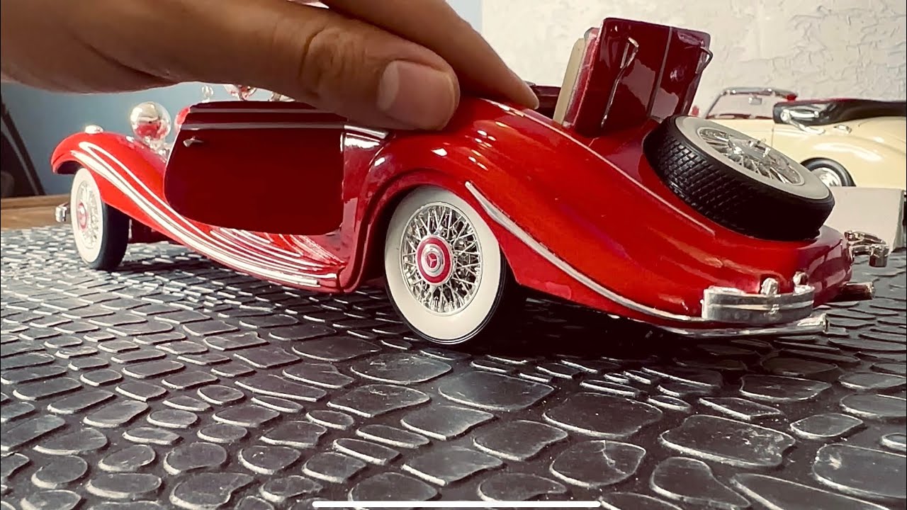 Mercedes-Benz 500K Special Roadster 1936 | 1:18 Scale Model Review - @Grandmodelcars