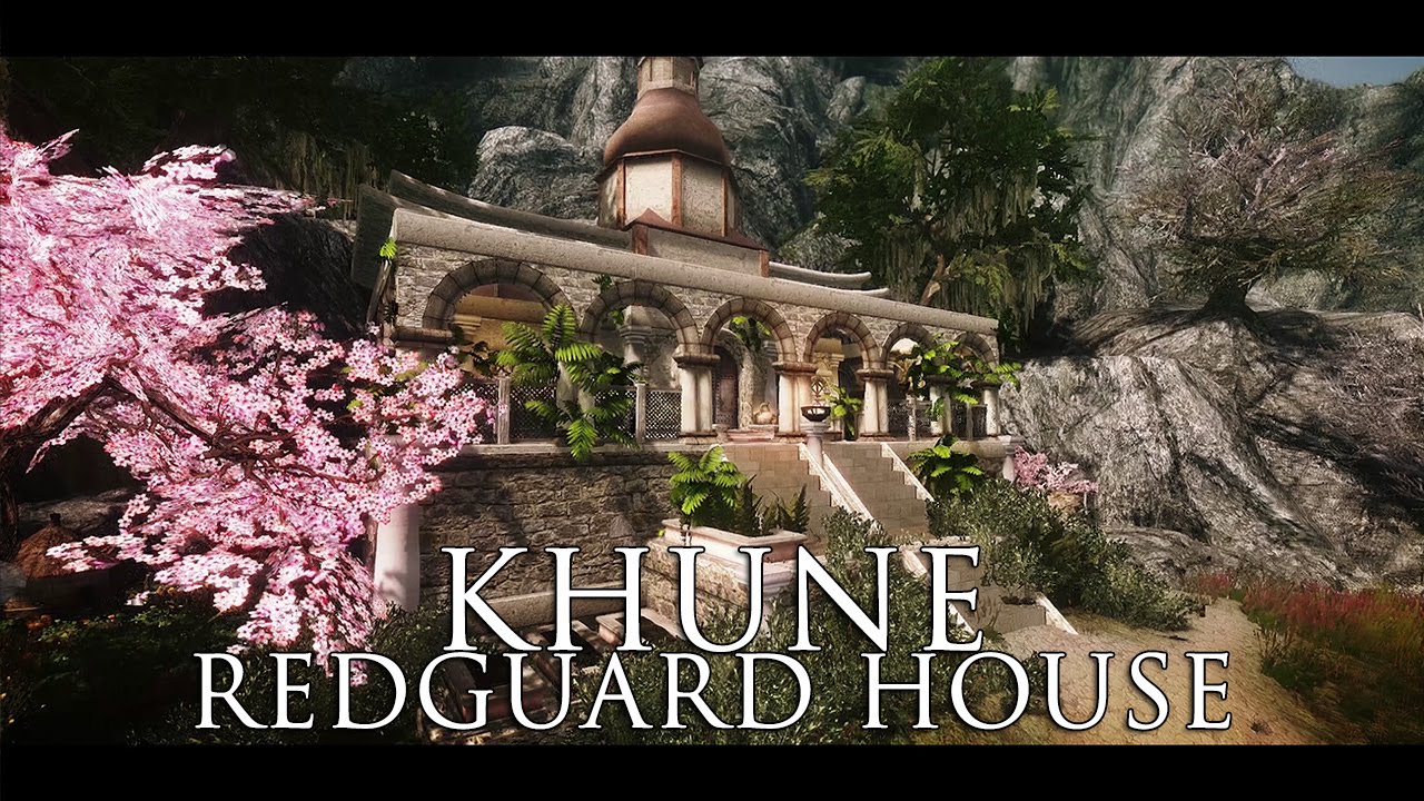 TES V - Skyrim Mods: Khune - Redguard House