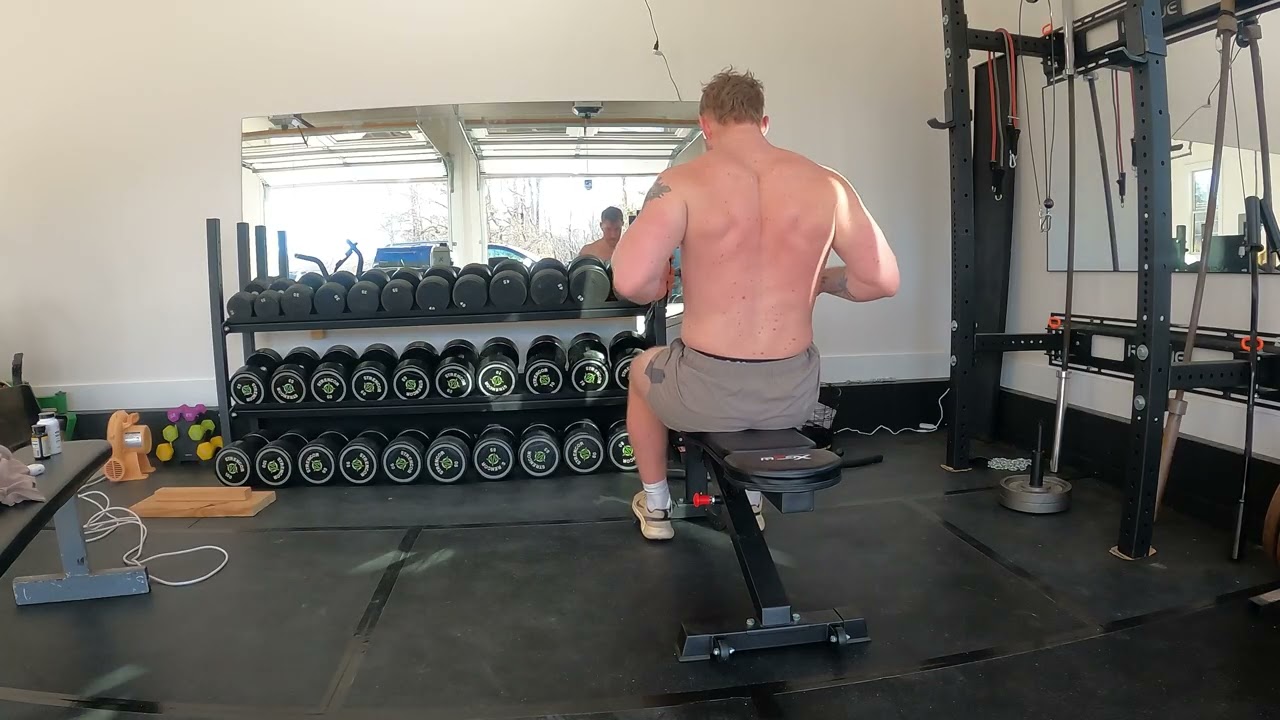 Day 43 | Back & Biceps Workout 💪 | Building Width & Thickness