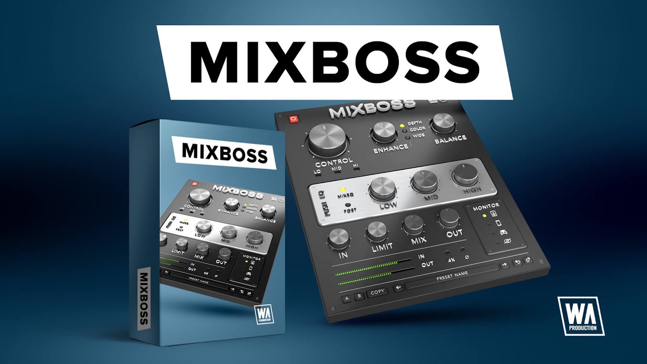 MixBoss - Boss Your Mix (VST / AU / AAX)