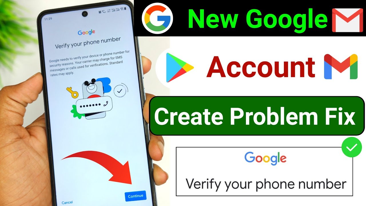 Google account verifying your phone number problem 2026 | verify your phone number problem