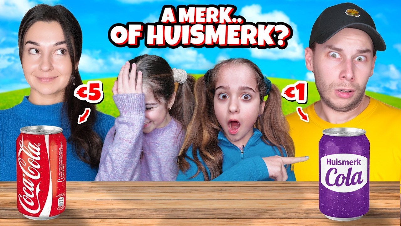 A VS B Merken Geblinddoekt Raden!👀😋