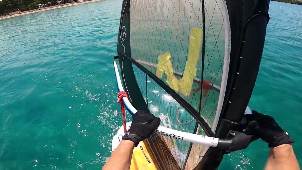 Windsurfing in Jasenovo bay - Žaborić, Šibenik - Croatia