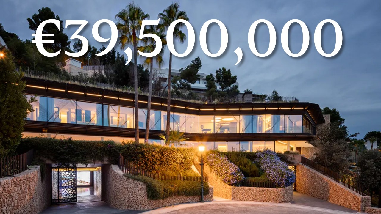 Minimalist Luxury in this €39.5M Villa in Son Vida, Mallorca